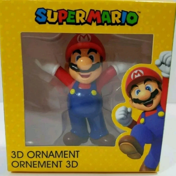Super Mario 3D Christmas Ornament  - Picture 1 of 4